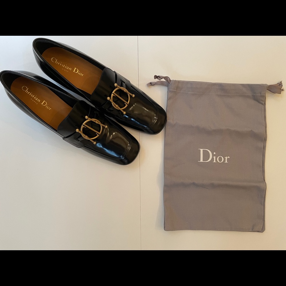New Dior Shiny Calfskin Loafer